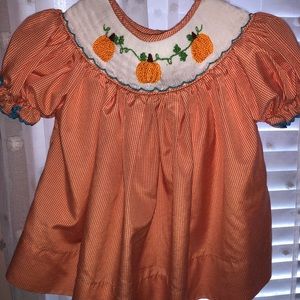 Rock’n Smock’em 2T Dress Pumpkin